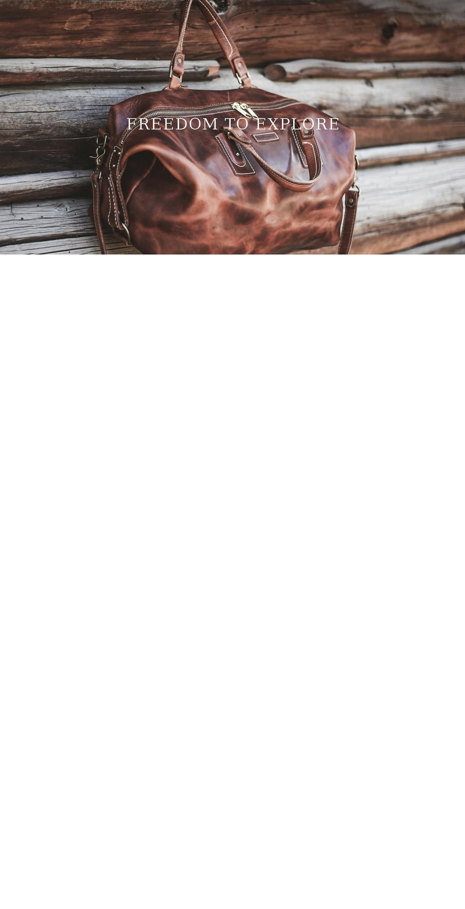 coronadoleather.com shopify website screenshot