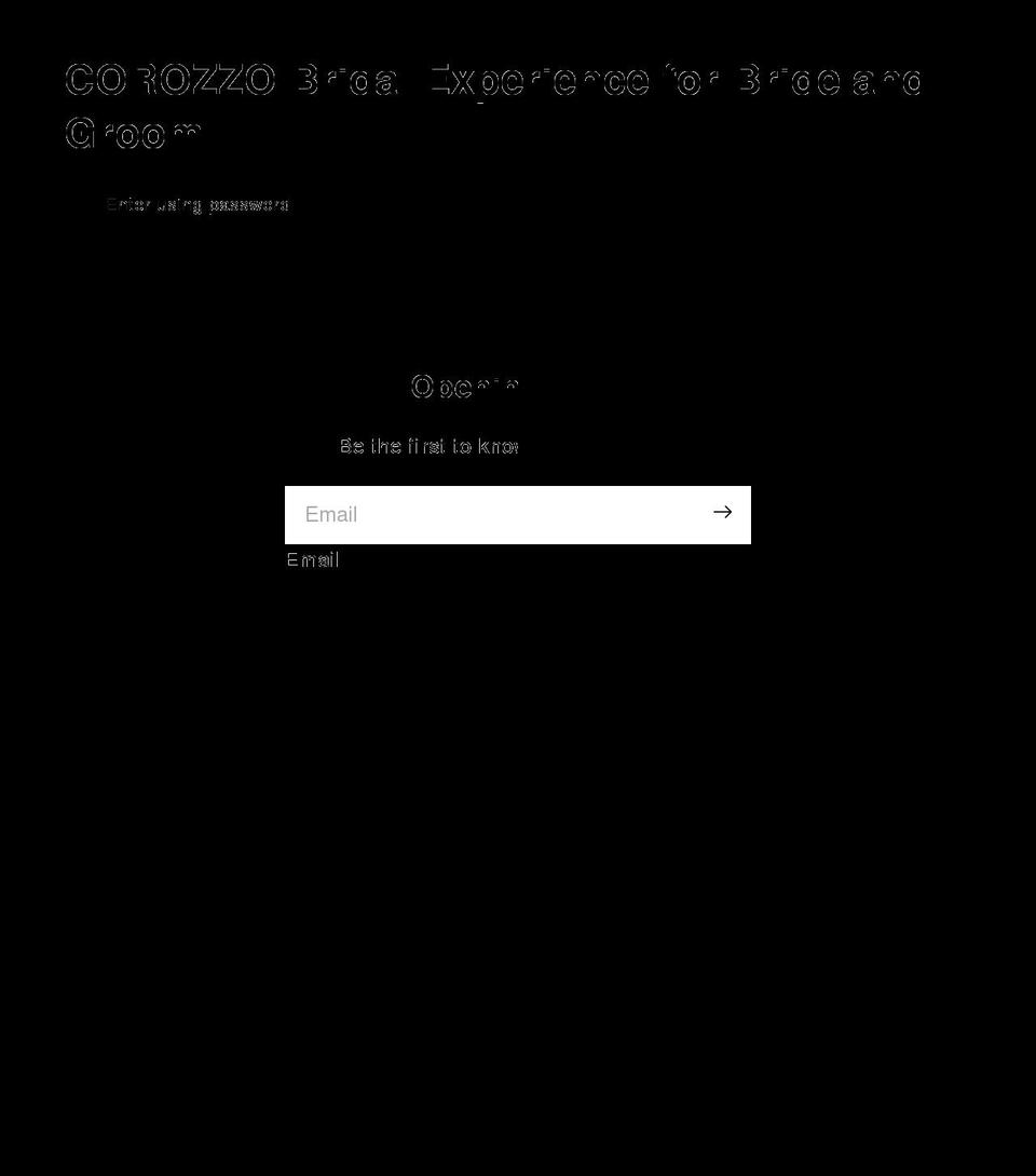 corozzo.net shopify website screenshot