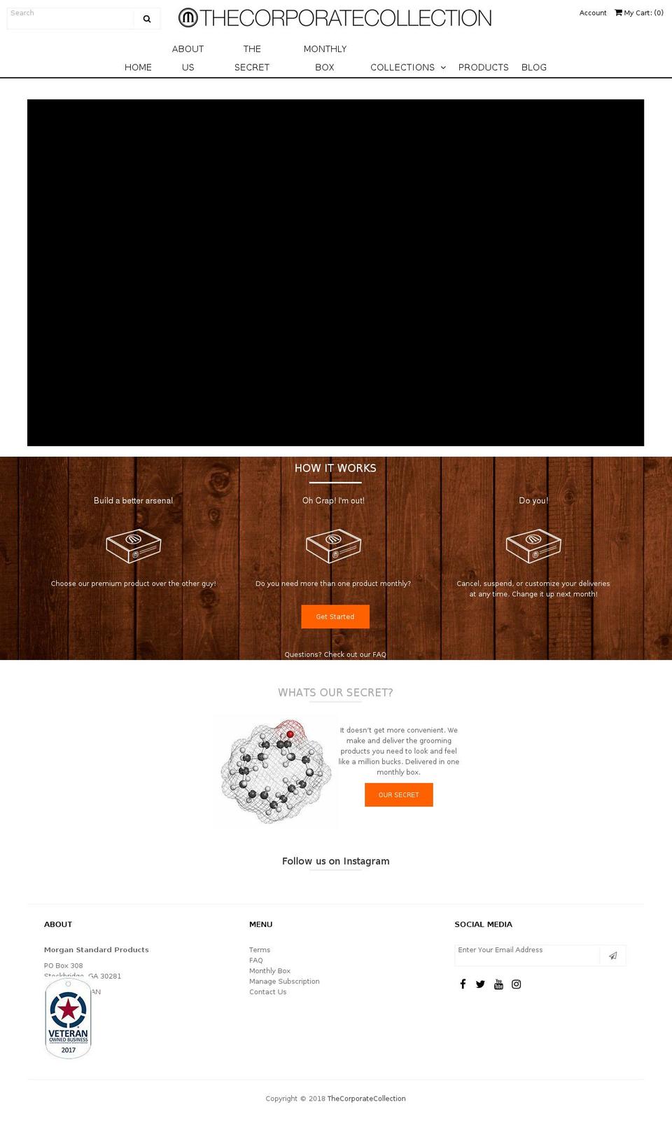 corporate-collection.com — Shopify storefront screenshot