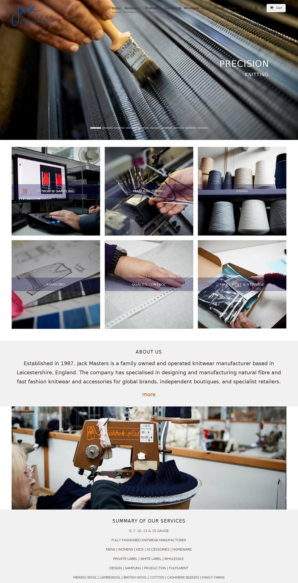corporateknitwear.com — Shopify storefront screenshot
