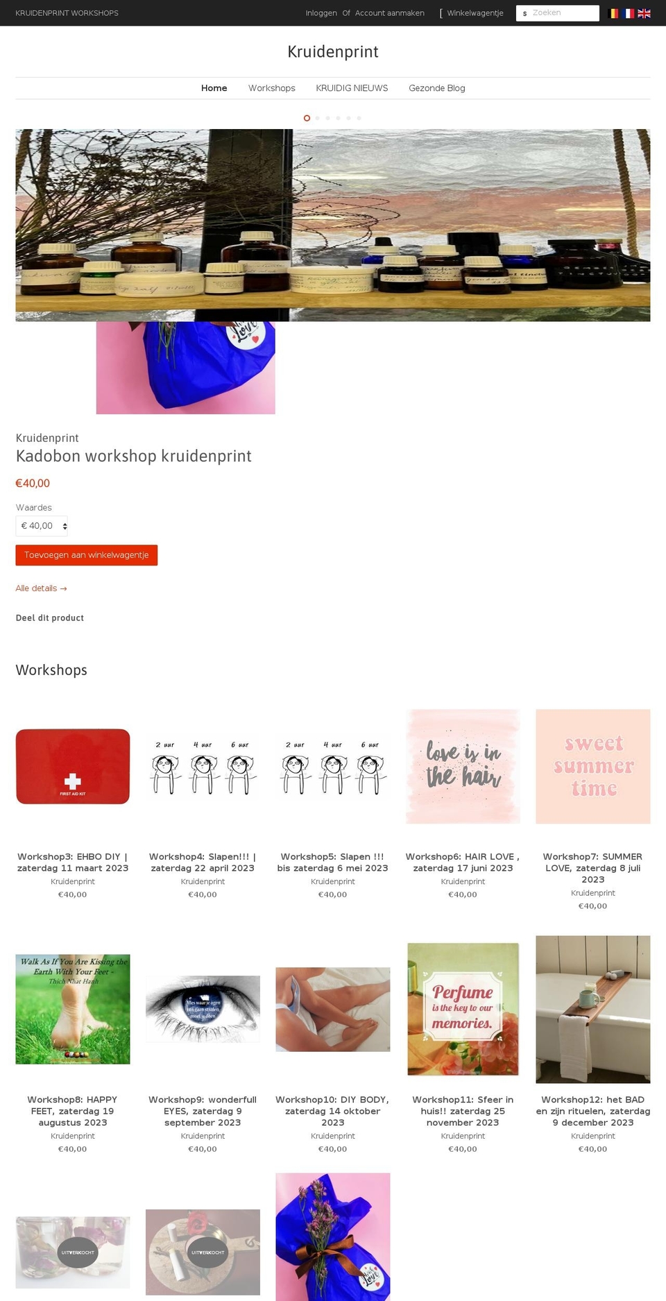 corpsdiabetique.com — Shopify storefront screenshot