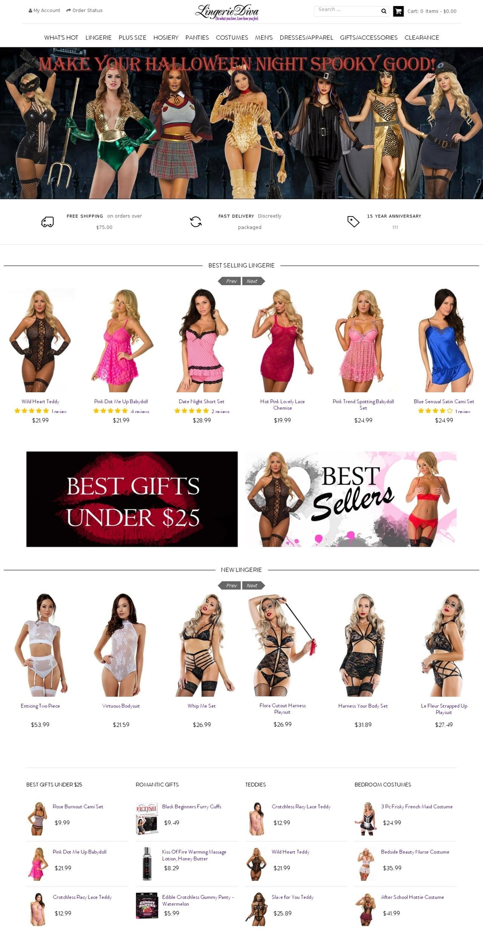 LD FULL 1.1 - HC - 25 Jul '18 Shopify theme site example corsetsdiva.com