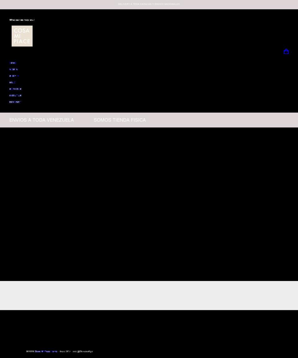 cosamipiacehome.com shopify website screenshot