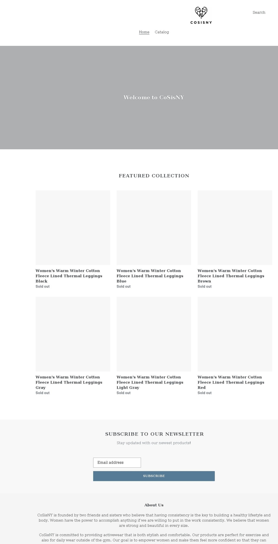 cosisny.com shopify website screenshot