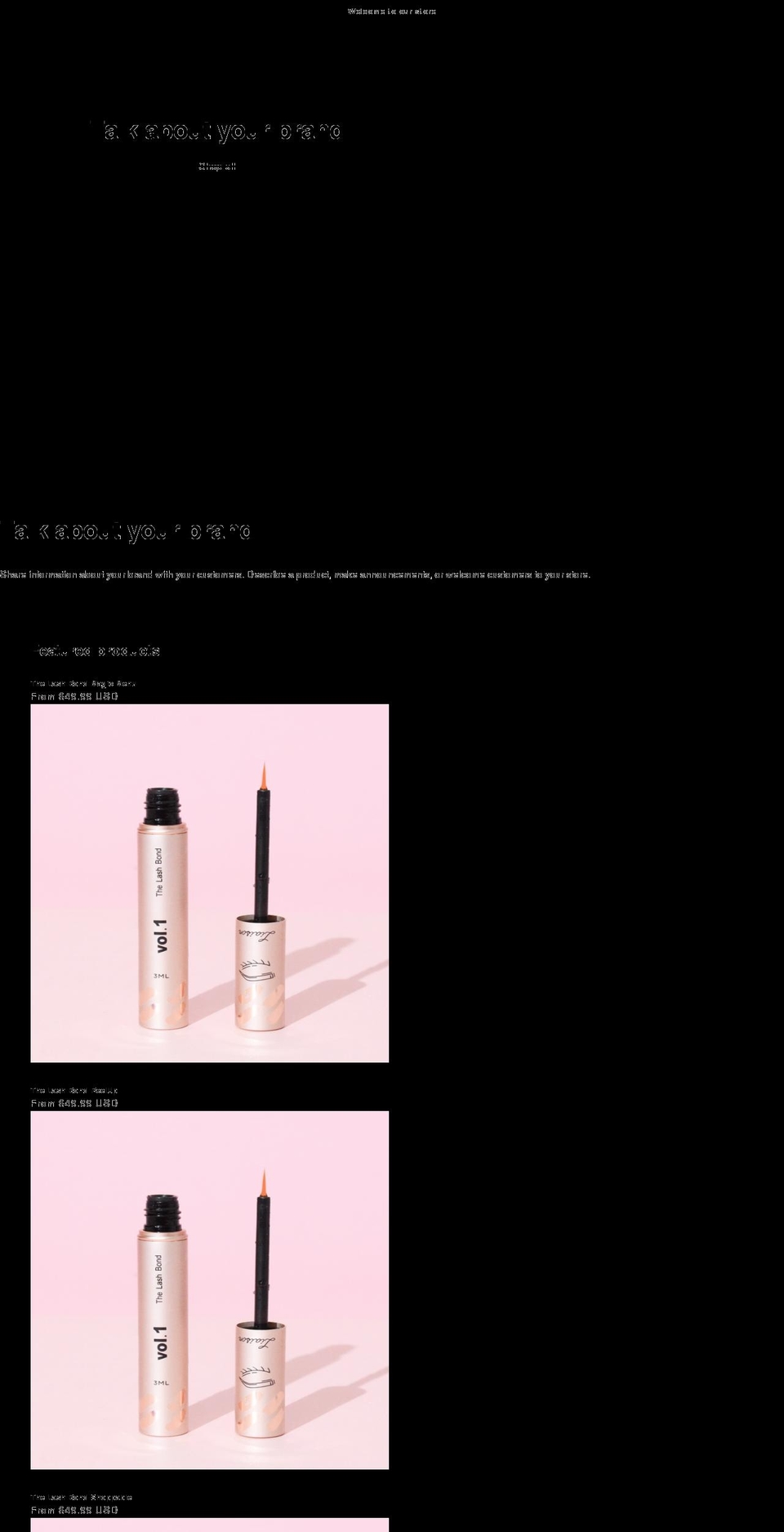 cosmecreviews.com shopify website screenshot