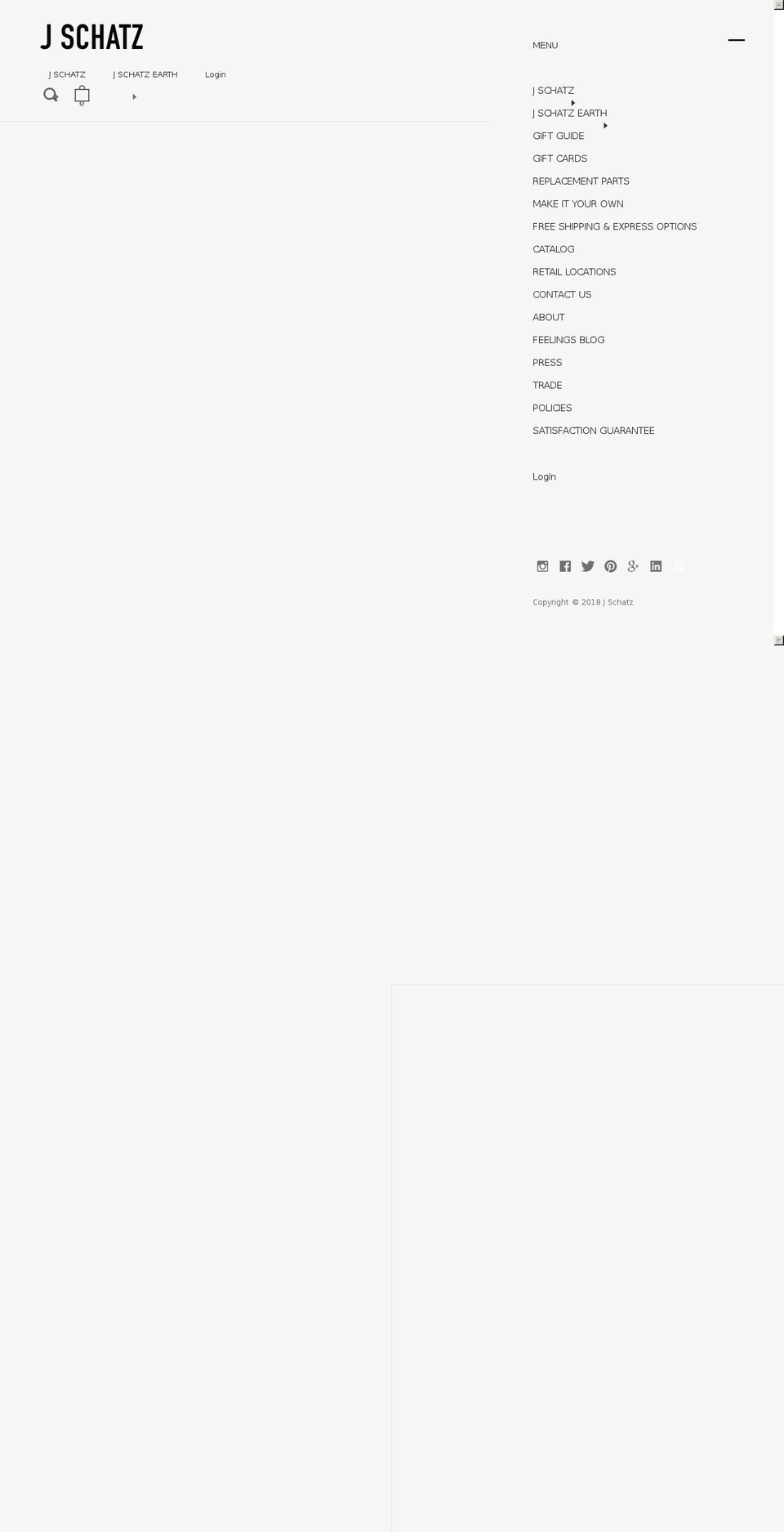 cosmicj.com — Shopify storefront screenshot