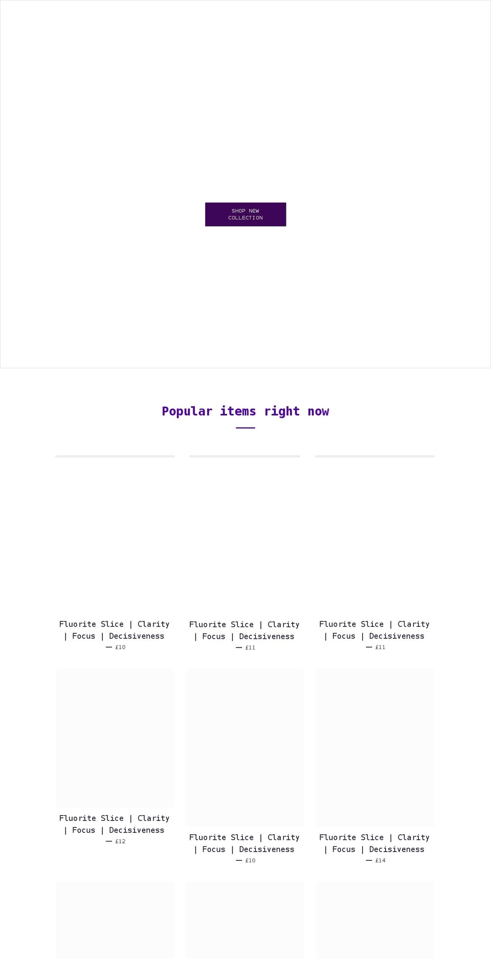 CM Shopify theme site example cosmicmoonstone.com