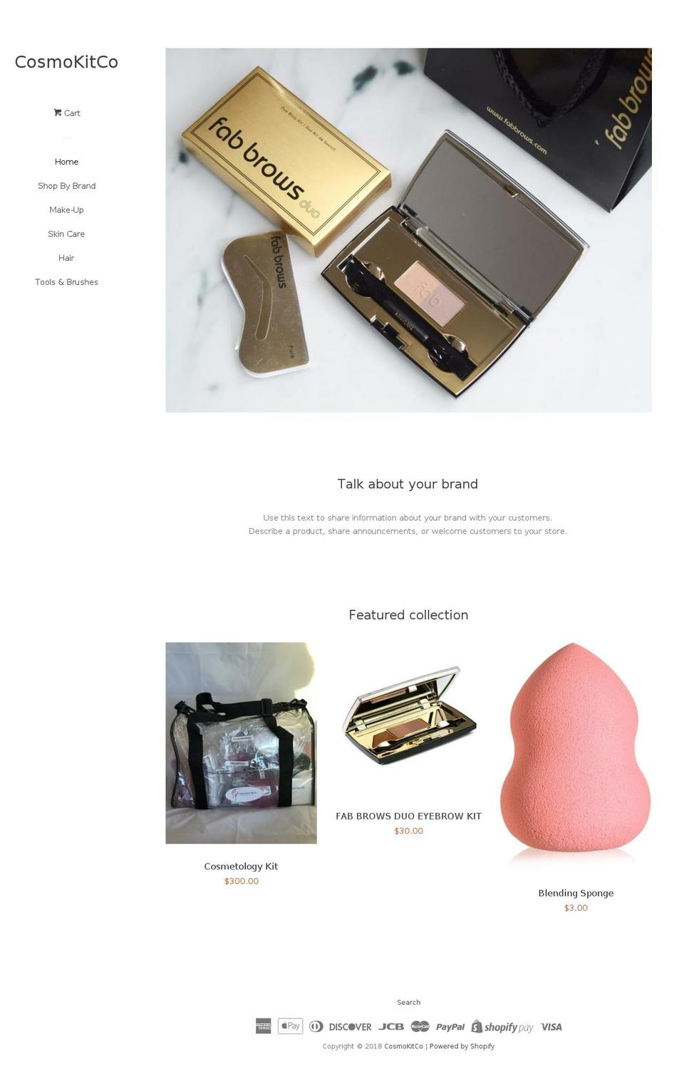 cosmokitco.com — Shopify storefront screenshot
