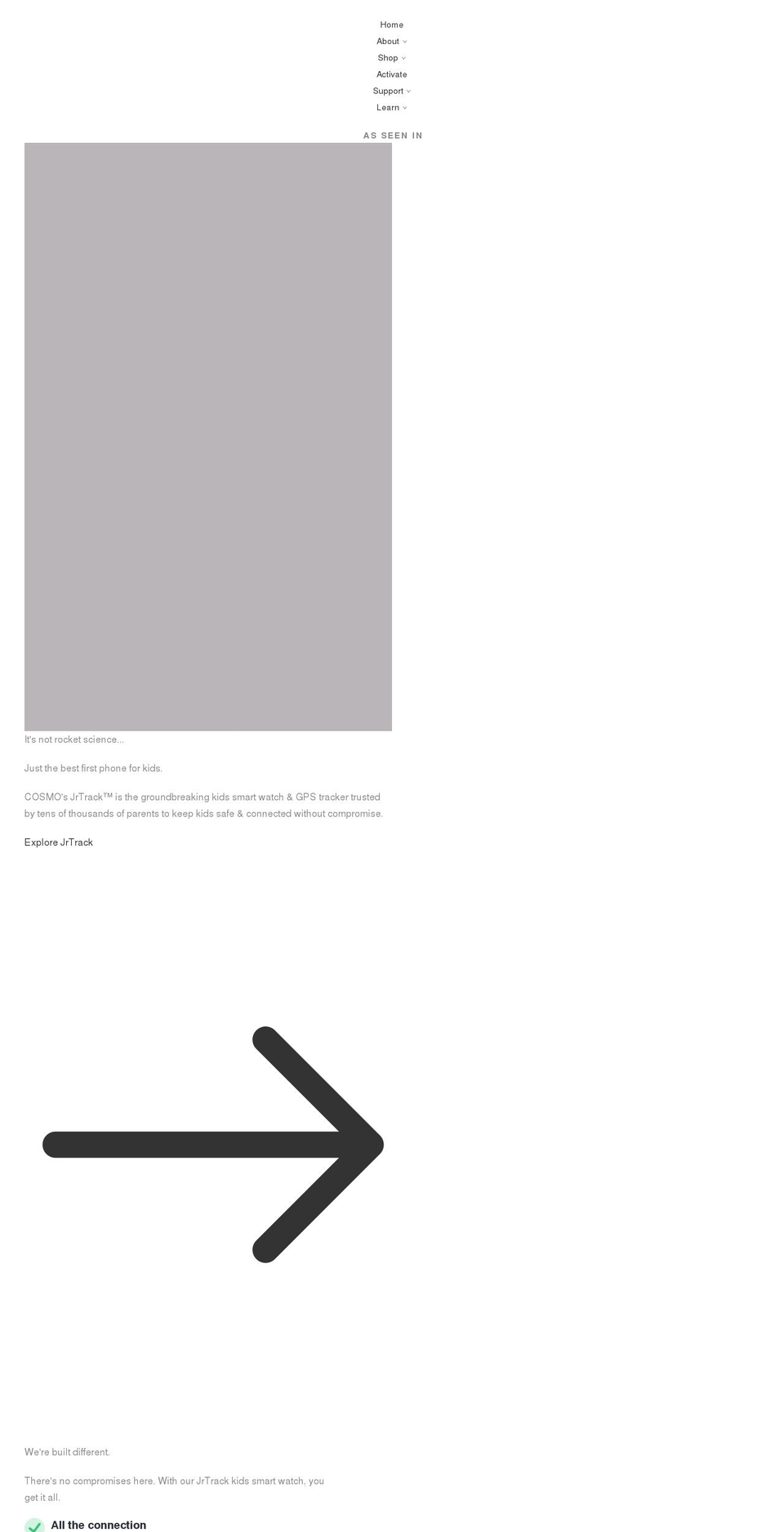 cosmotogether.com shopify website screenshot