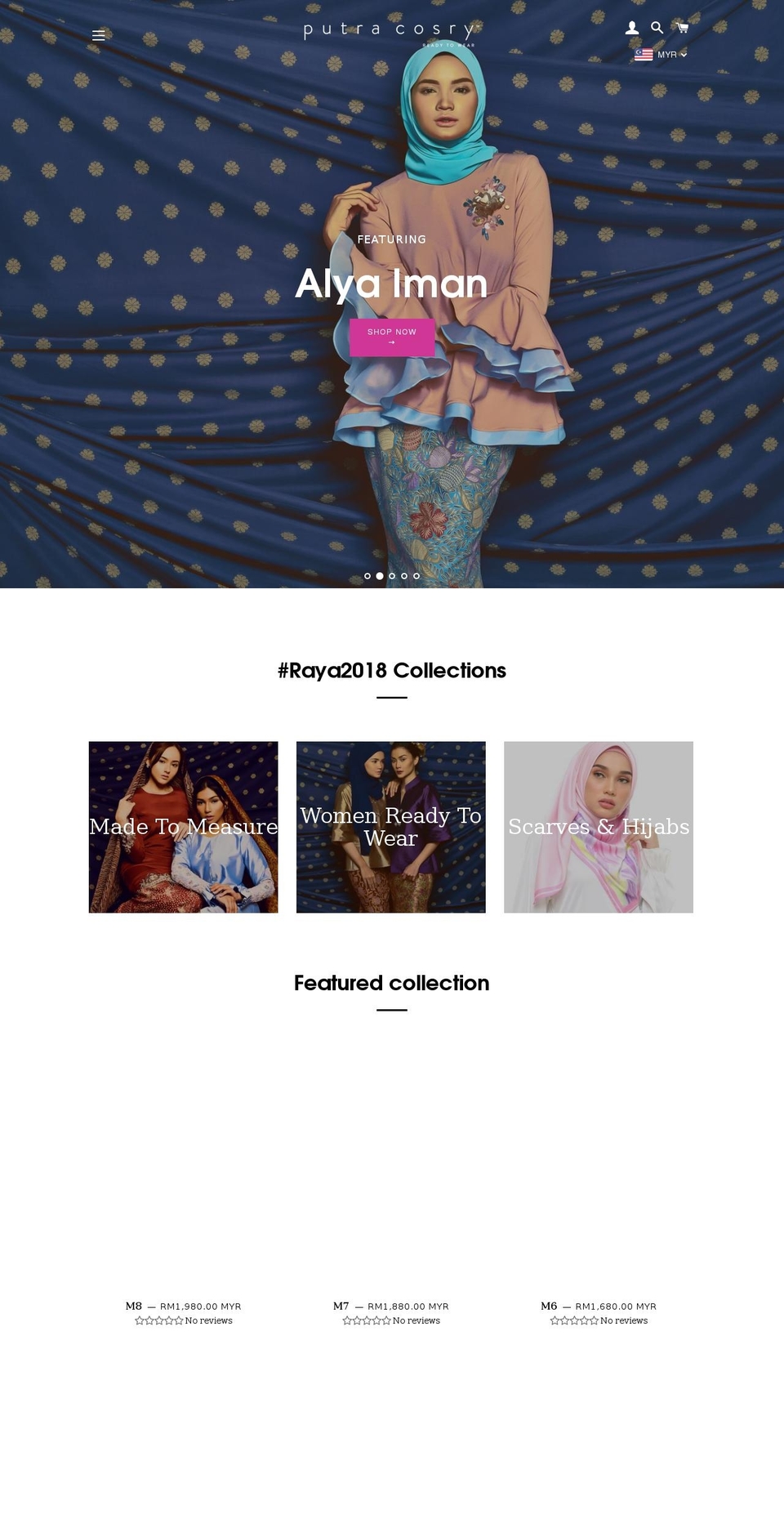 cosryonline.com — Shopify storefront screenshot