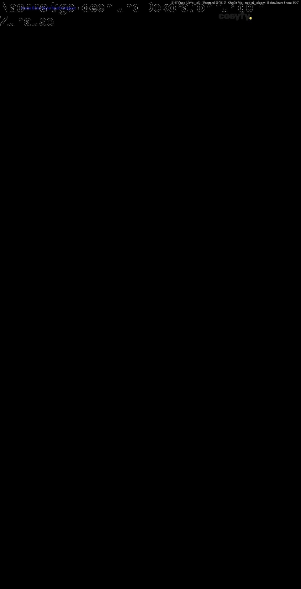 cosyfy.com shopify website screenshot