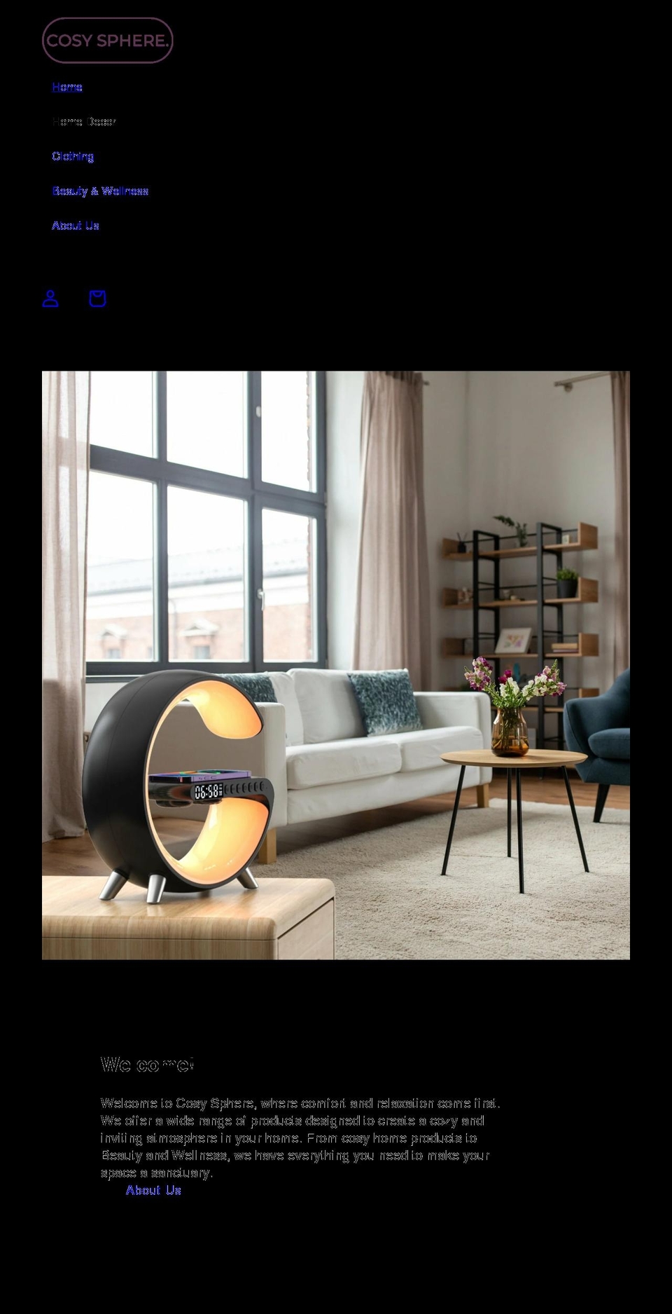 cosysphere.com shopify website screenshot