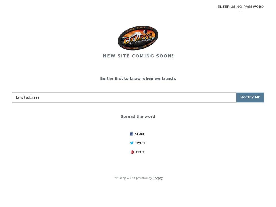 cotagear.com shopify website screenshot