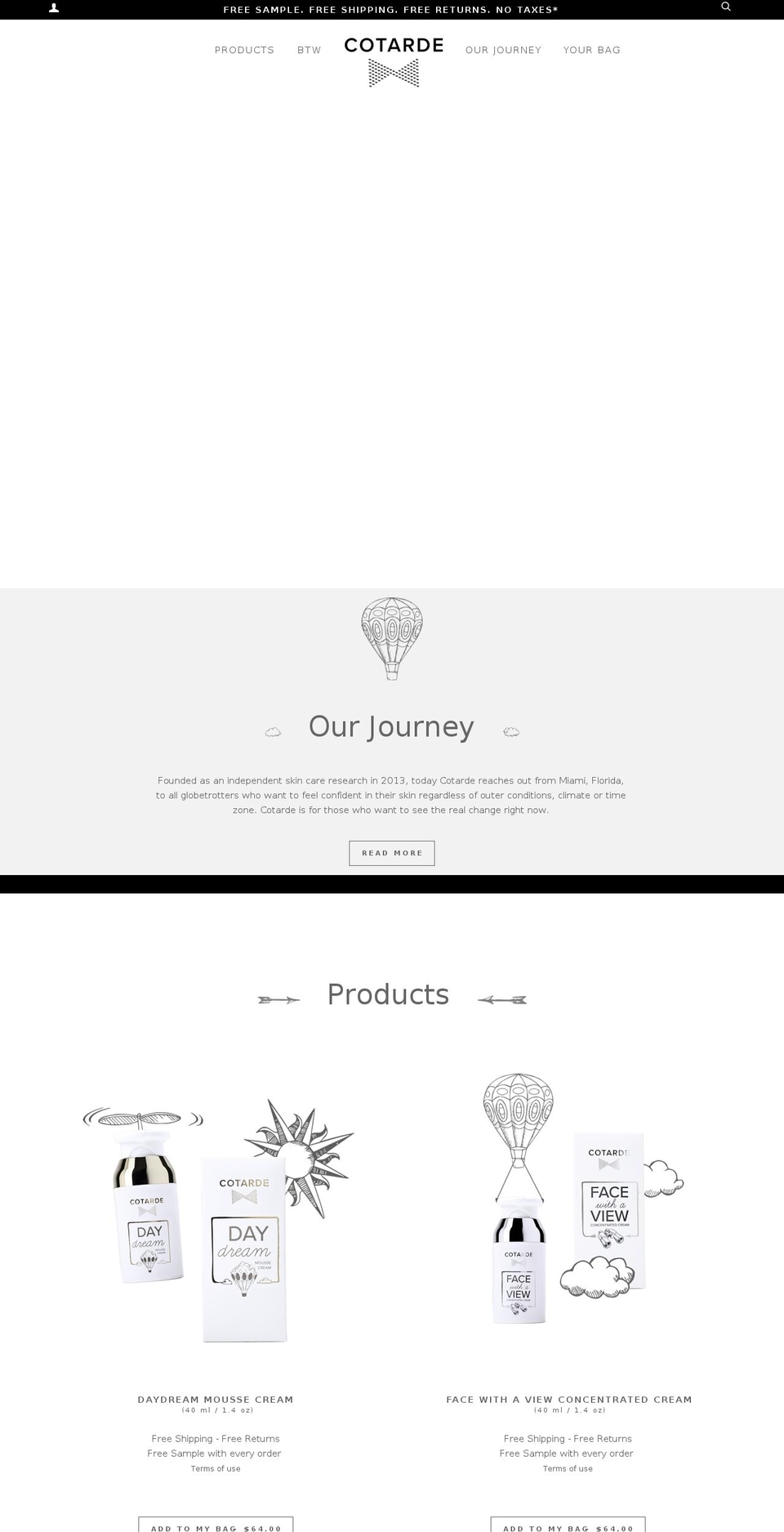 cotarde.net shopify website screenshot