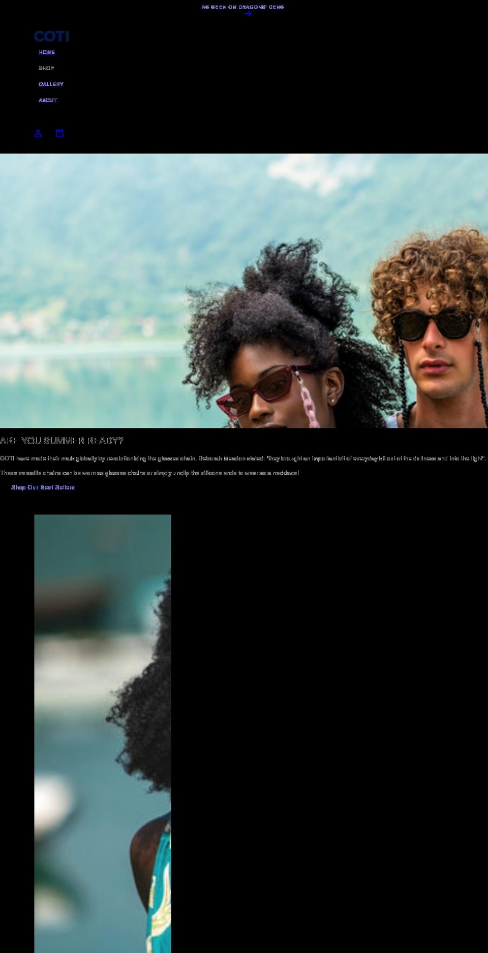 cotivision.com shopify website screenshot
