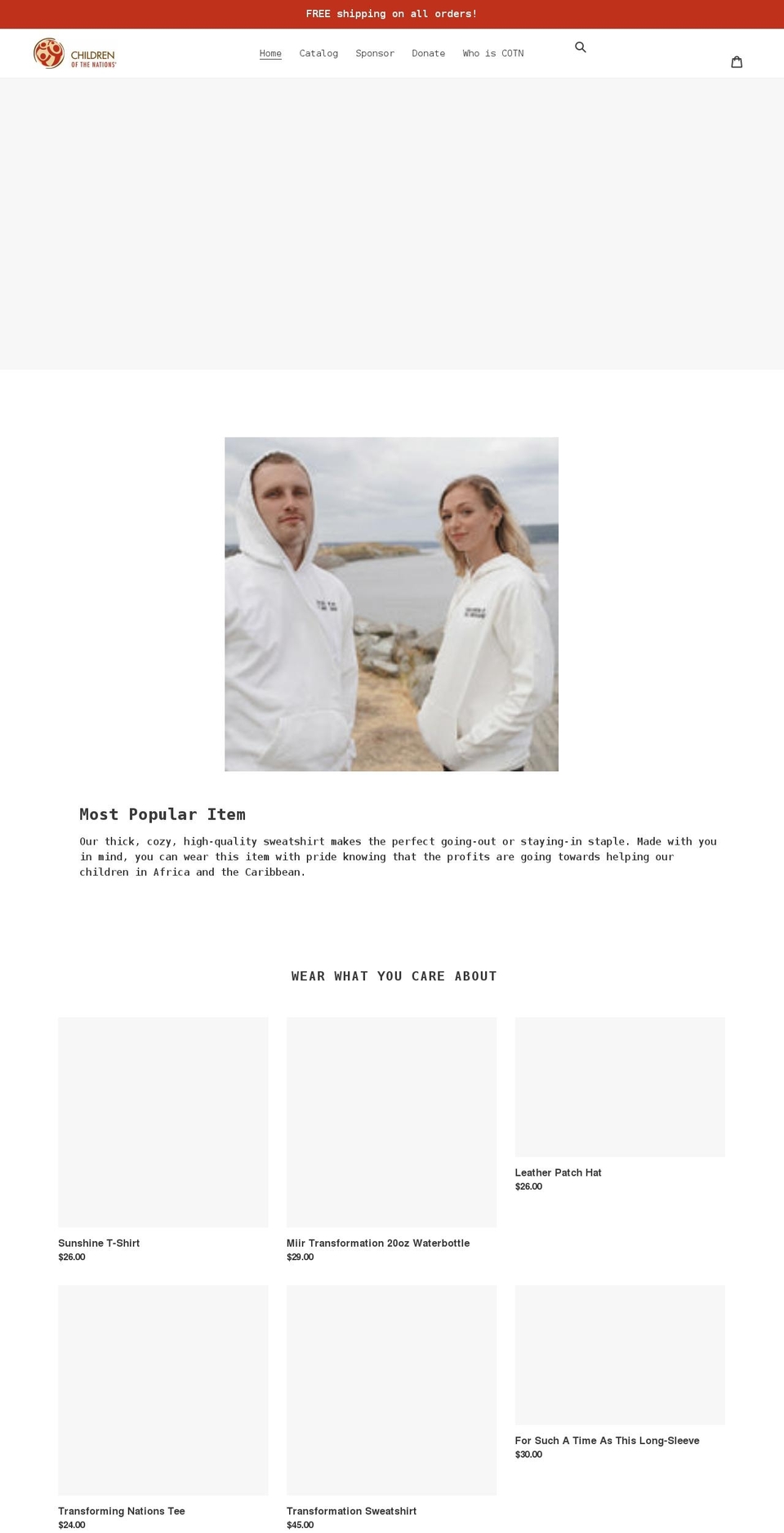 cotnishop.com shopify website screenshot