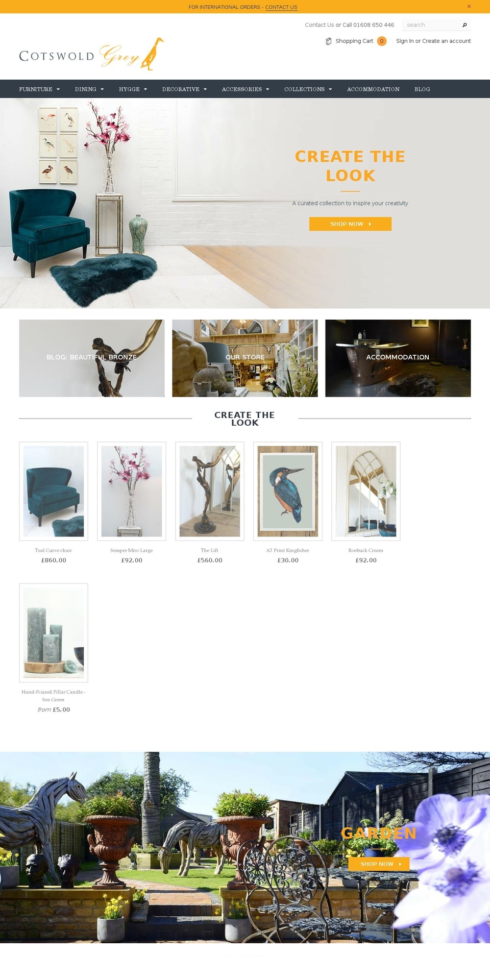 cotswoldgrey.com shopify website screenshot