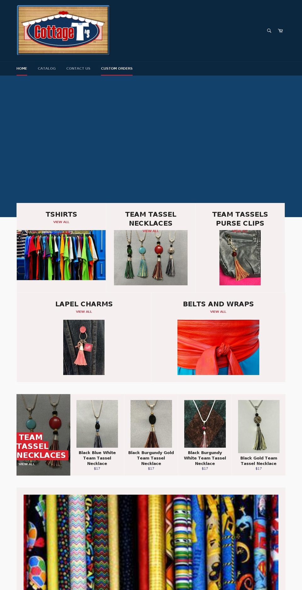 cottagets.com — Shopify storefront screenshot