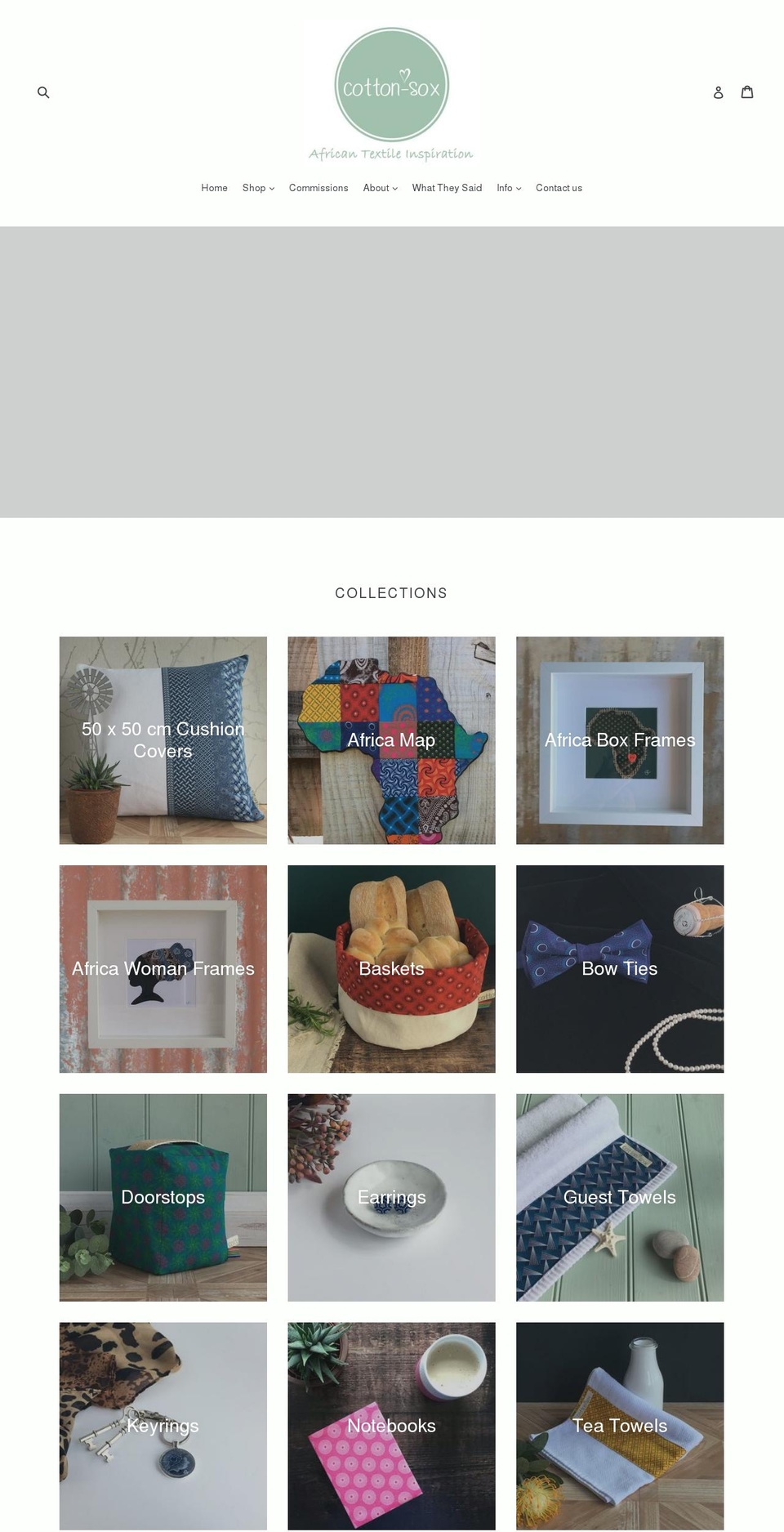 cotton-sox.com — Shopify storefront screenshot