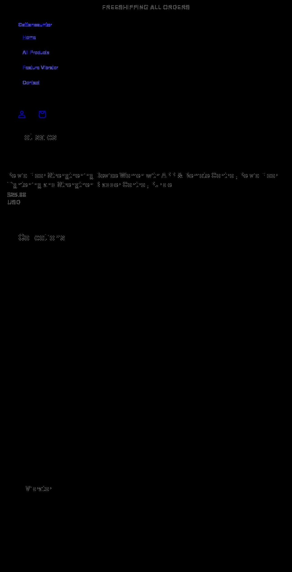 cottoncounter.com shopify website screenshot