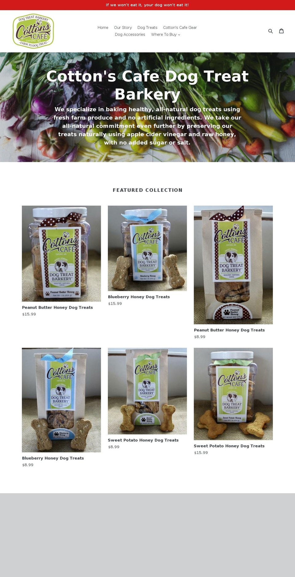 cottonscafe.com shopify website screenshot