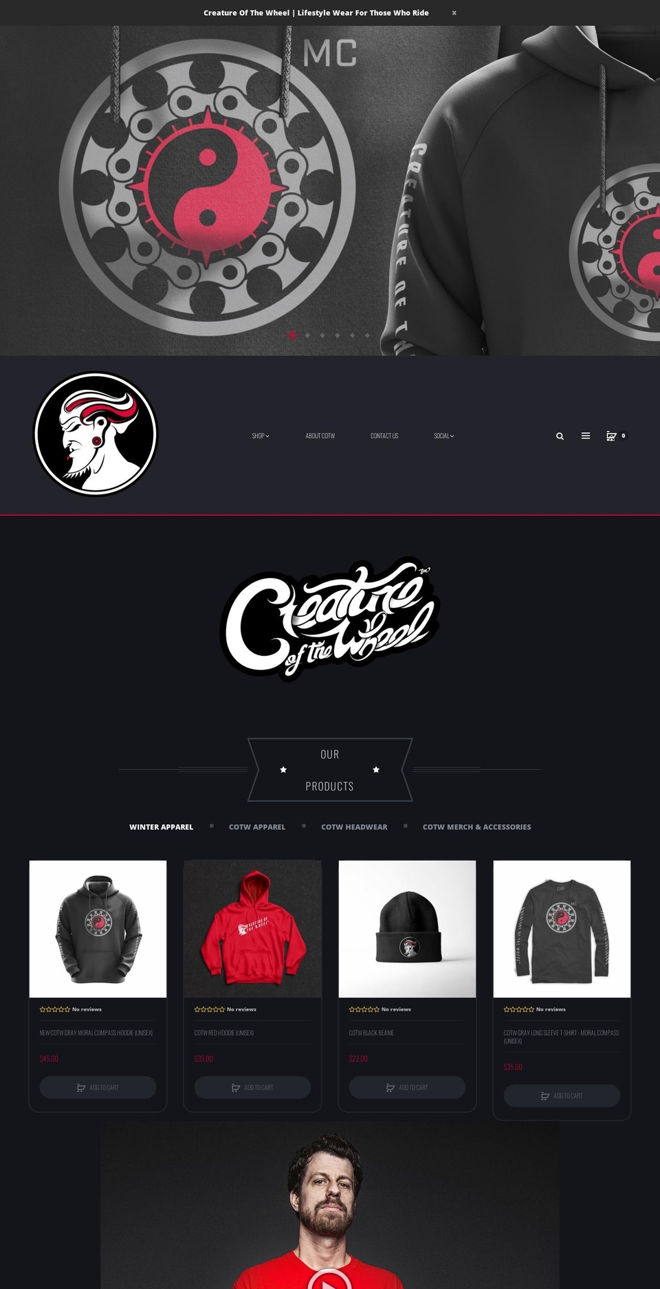 aero-v- Shopify theme site example cotwgear.com