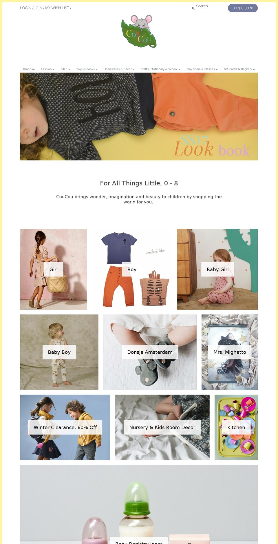 coucou-boston.com shopify website screenshot