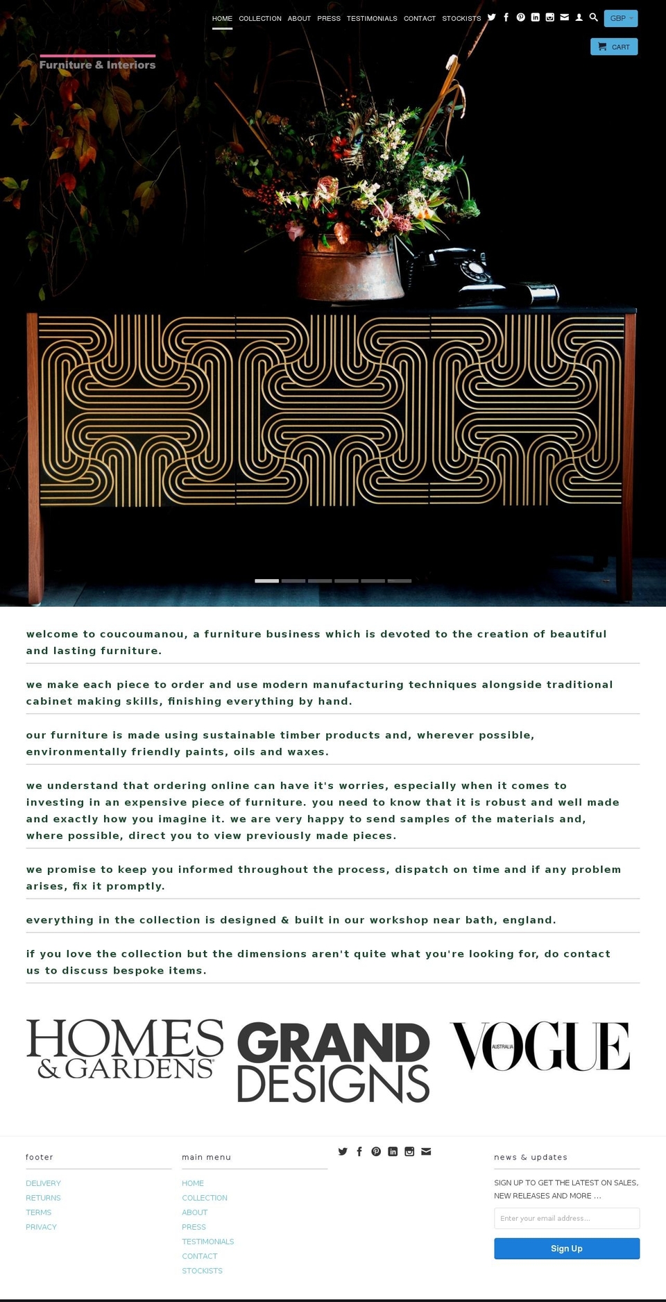 coucoumanou.com shopify website screenshot