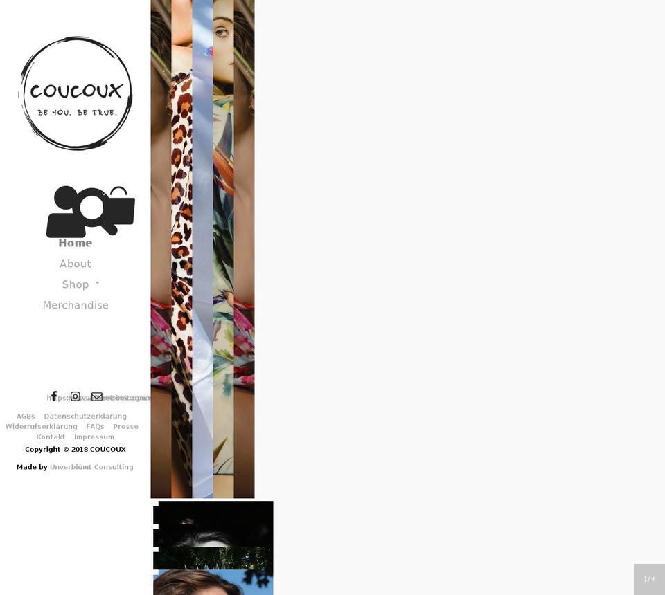 coucoux.com — Shopify storefront screenshot