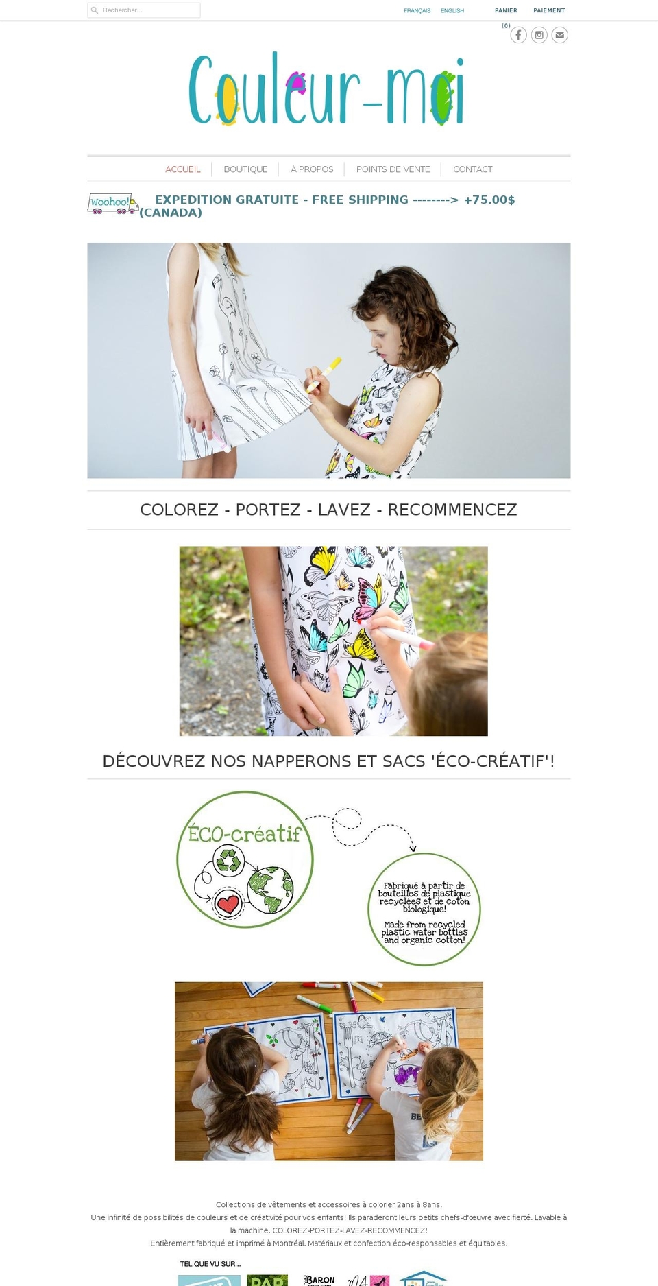couleurmoi.com shopify website screenshot