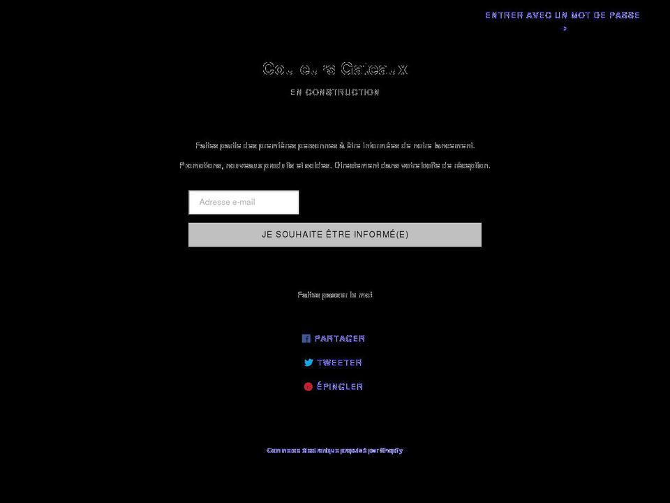 couleursgateaux.com shopify website screenshot