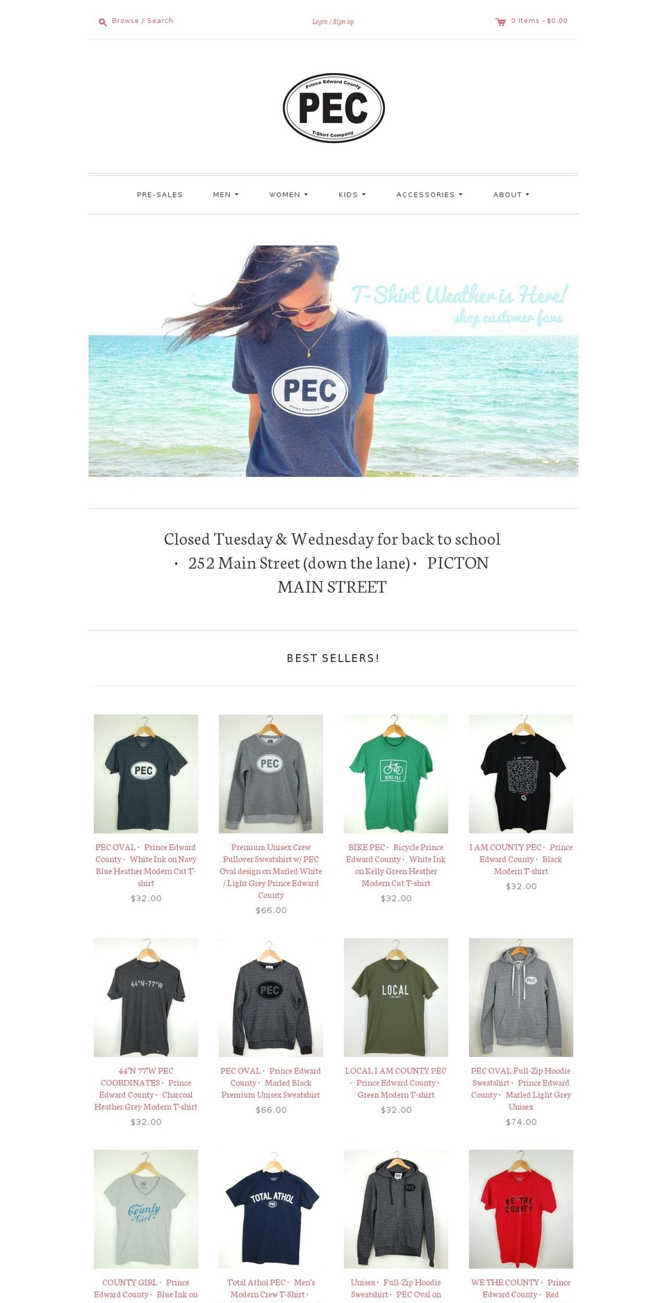 countybrand.com — Shopify storefront screenshot