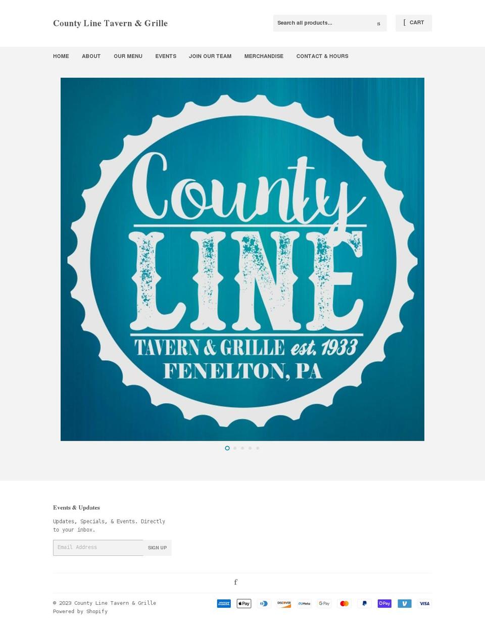 countylinetavernandgrille.com shopify website screenshot