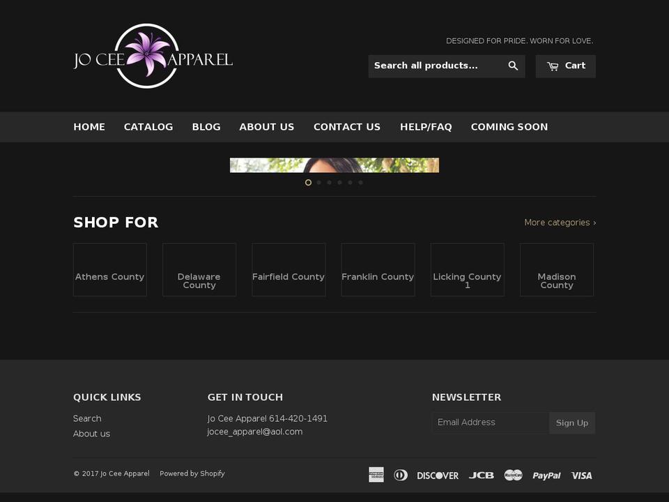 countylove.com shopify website screenshot