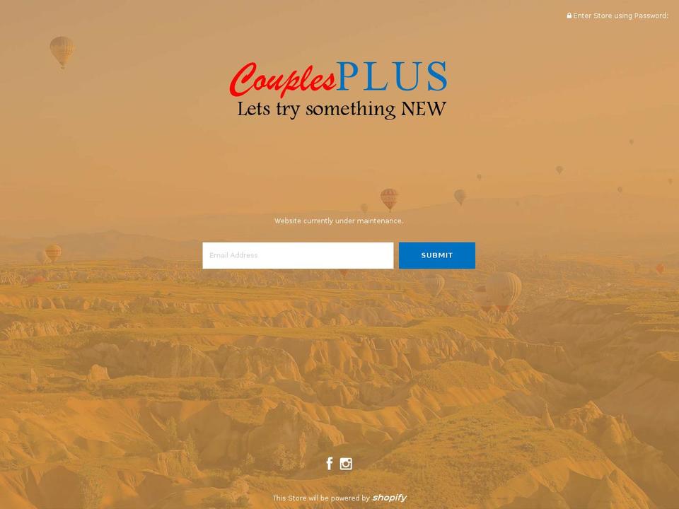 couplesplus.com — Shopify storefront screenshot