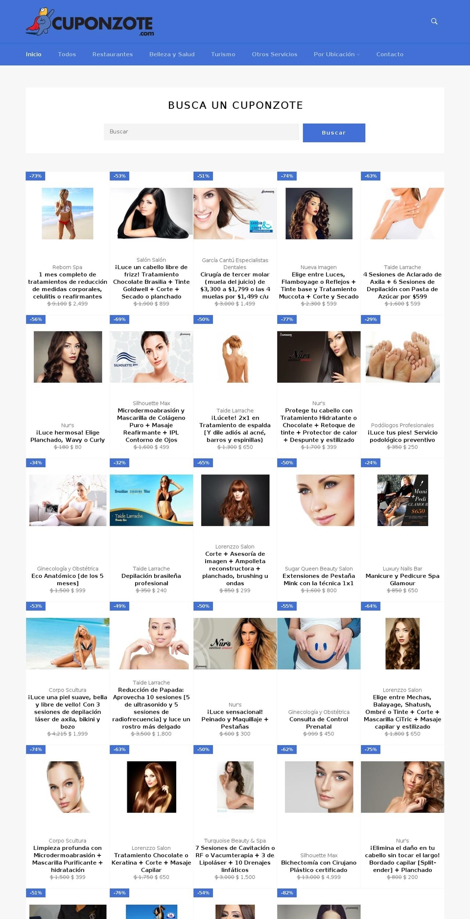 couponsote.com — Shopify storefront screenshot