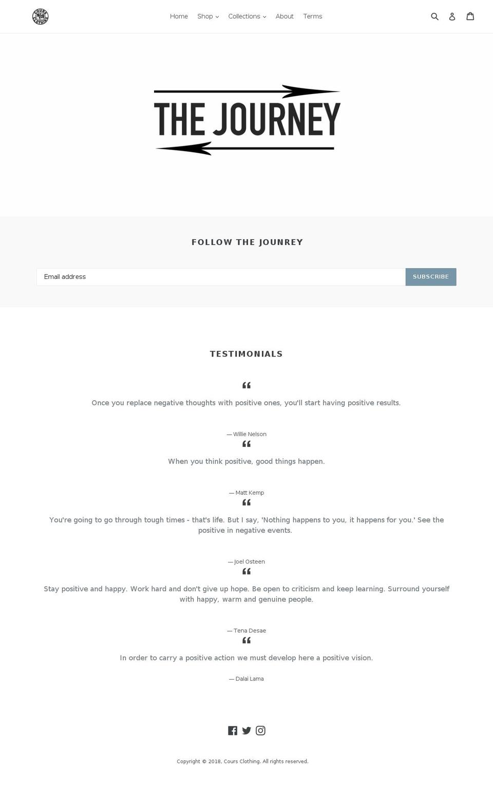 coursclothing.com — Shopify store on .com