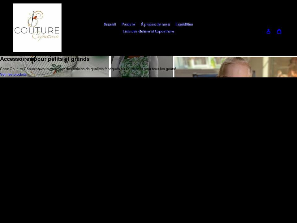 couturecapucine.com shopify website screenshot