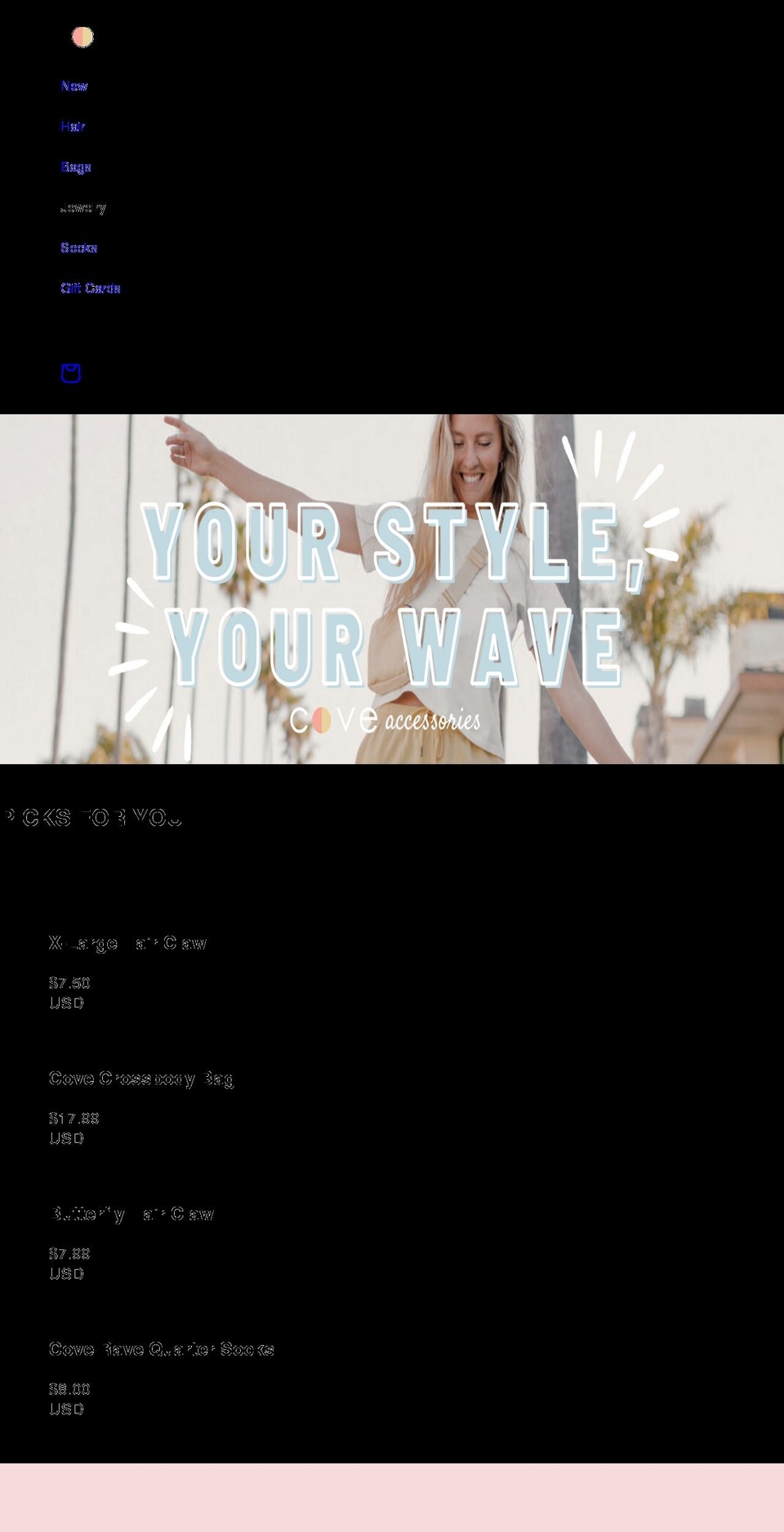 covejewelry.com shopify website screenshot