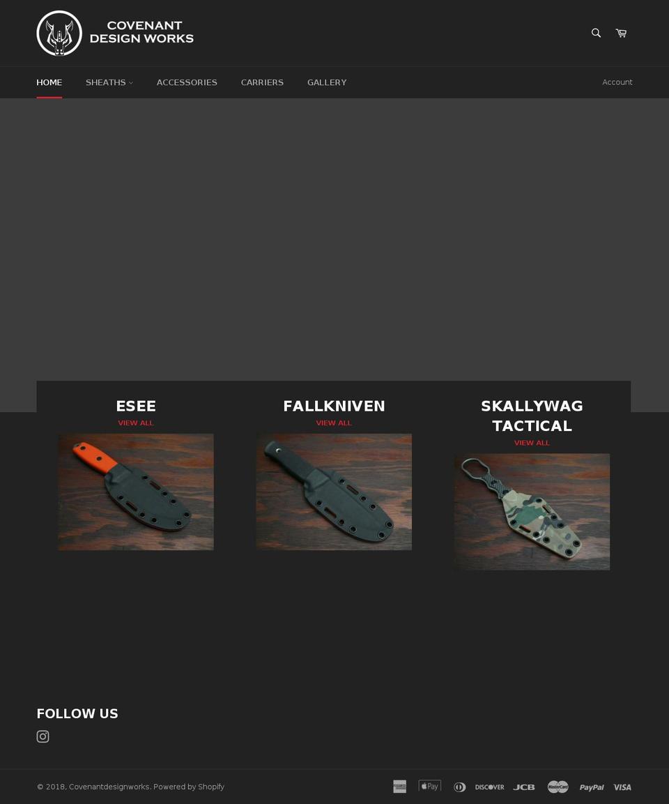 covenantdesignworks.com shopify website screenshot