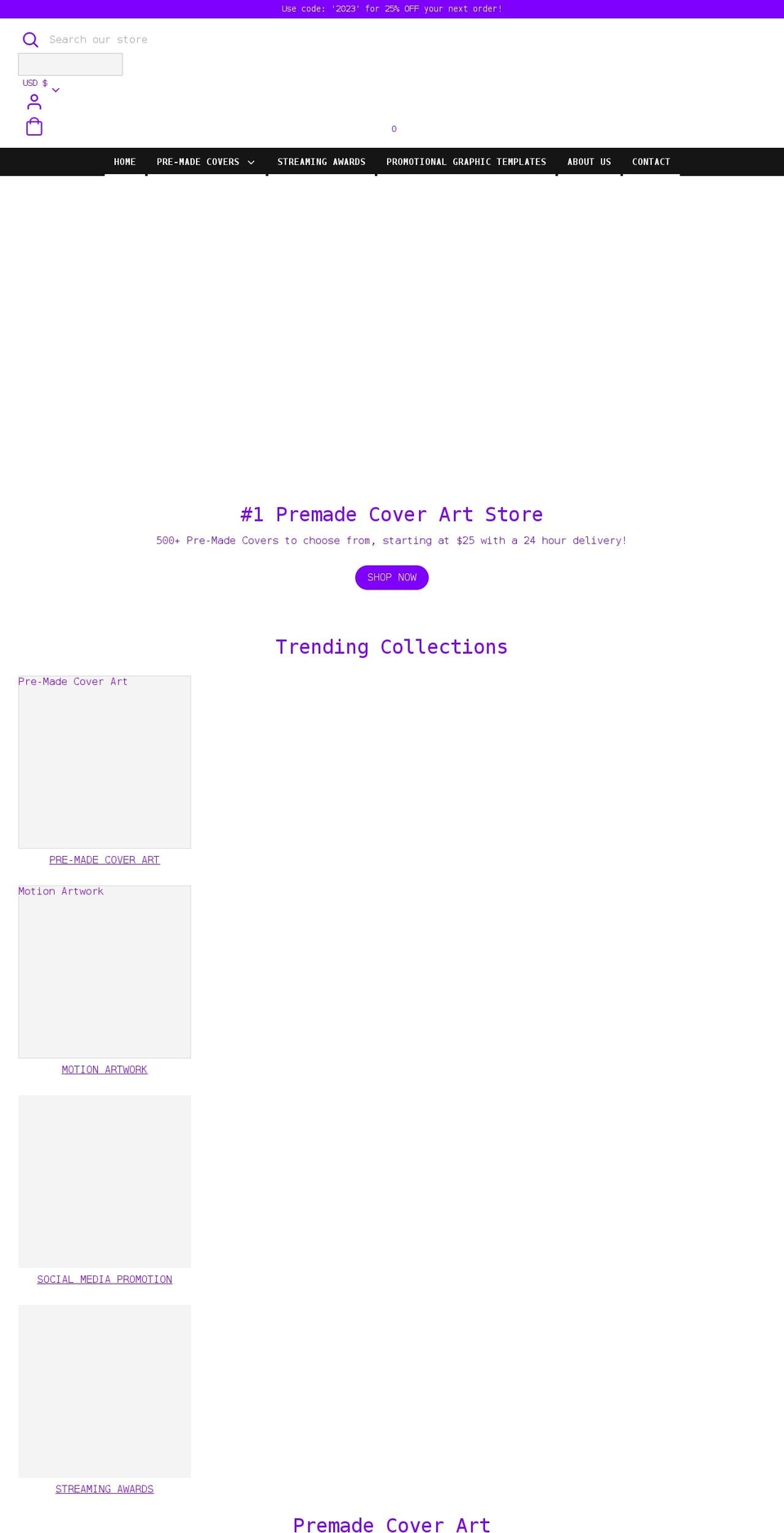 cover-hub.com shopify website screenshot