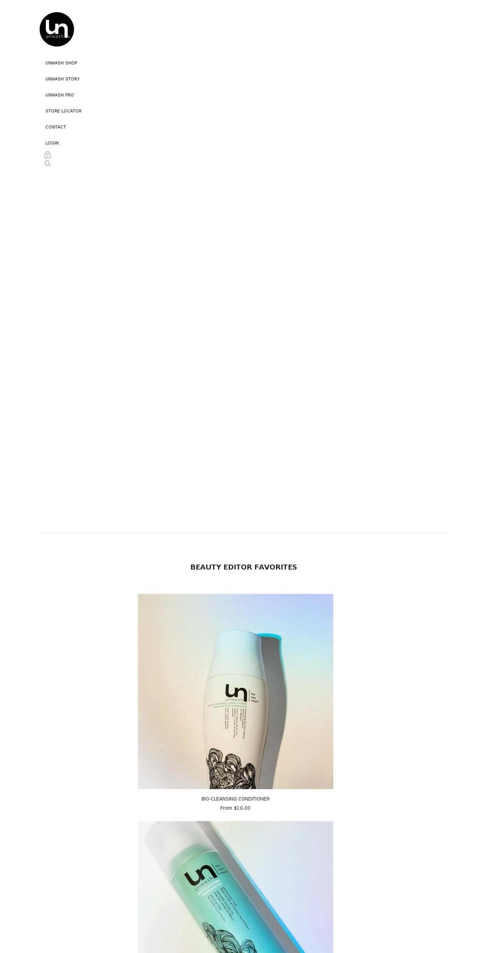 cowash.com — Shopify storefront screenshot