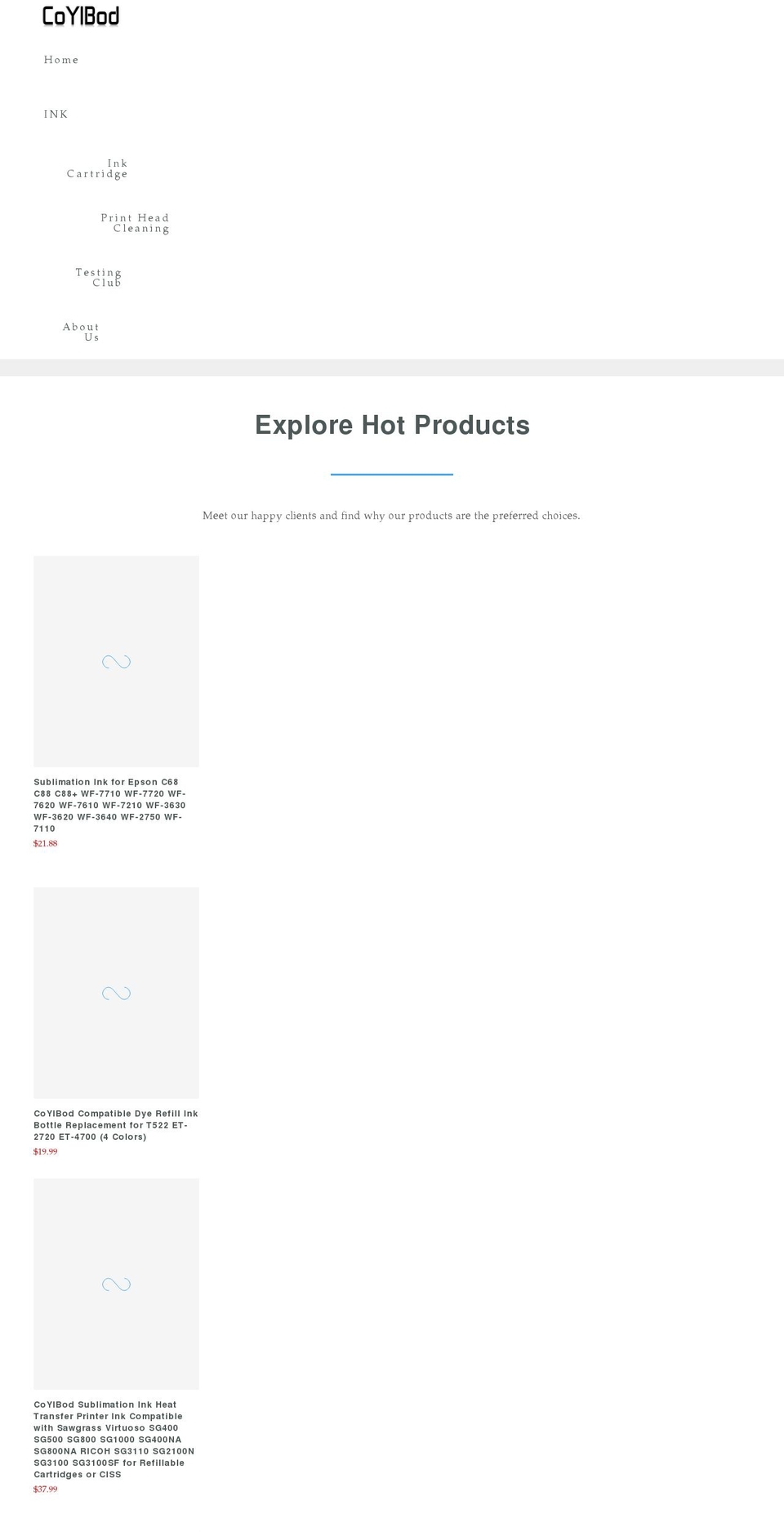 coylbod.com shopify website screenshot
