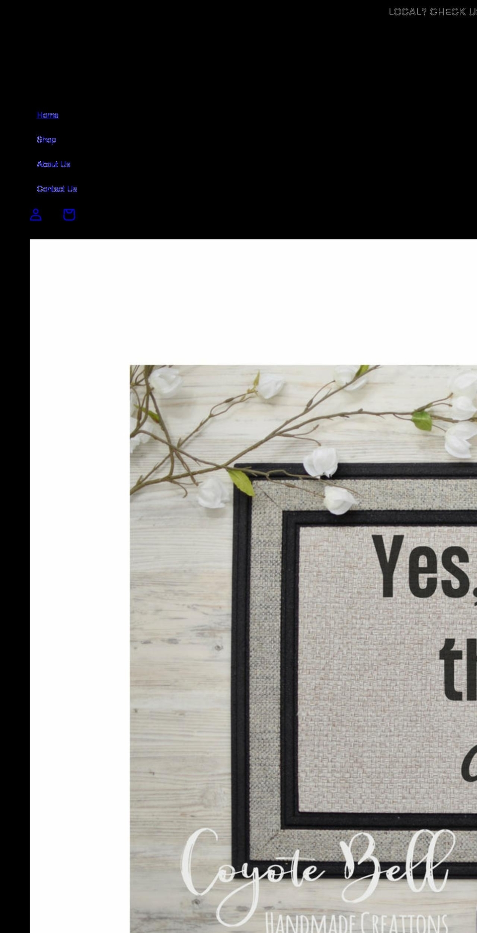coyotebell.com shopify website screenshot