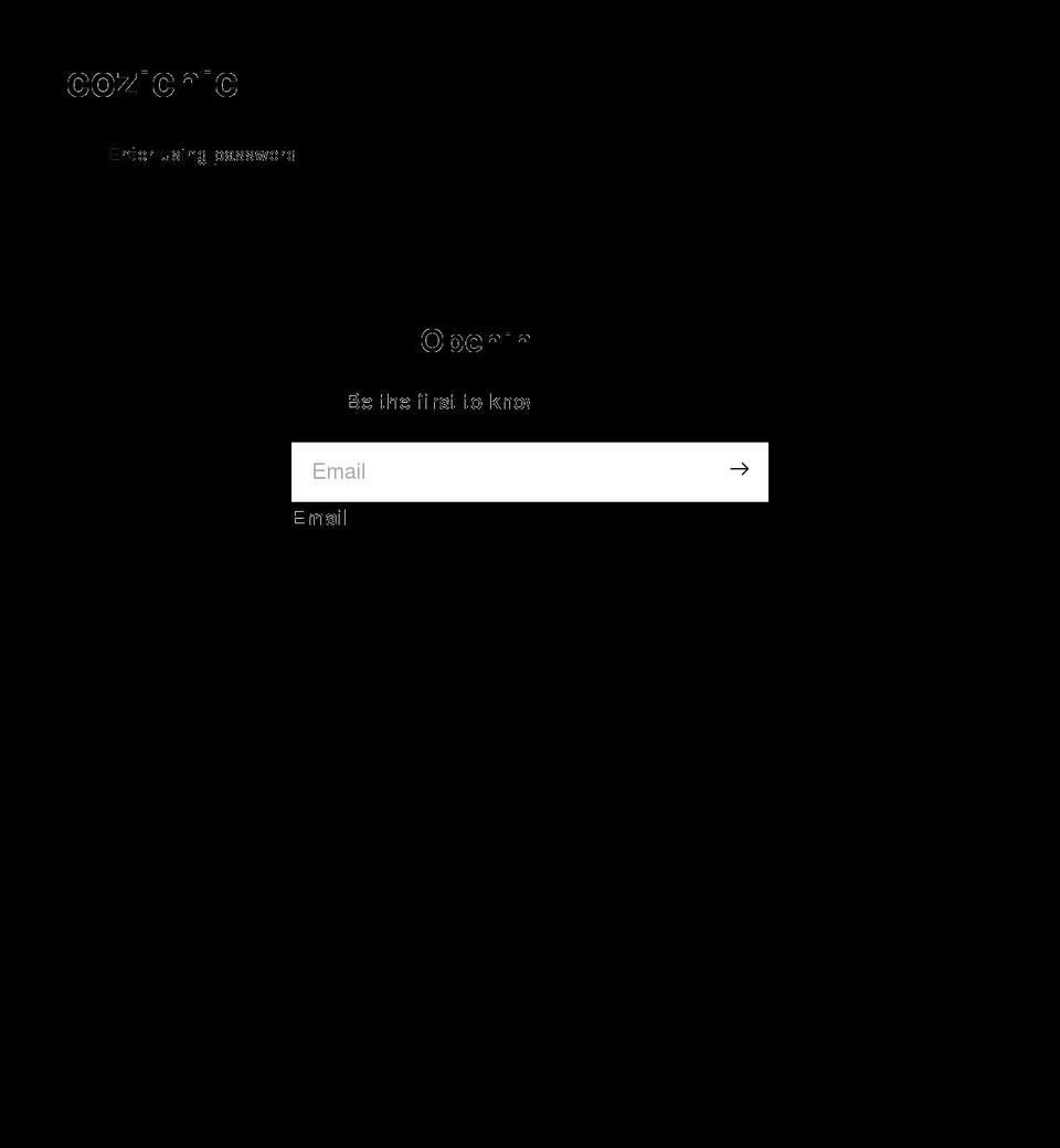 cozichic.com shopify website screenshot