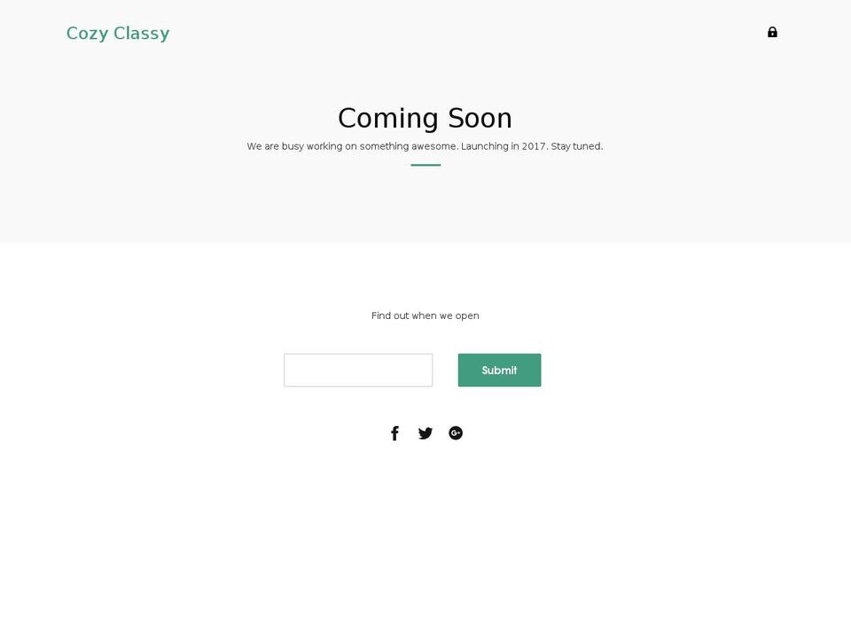 cozyclassy.com — Shopify storefront screenshot