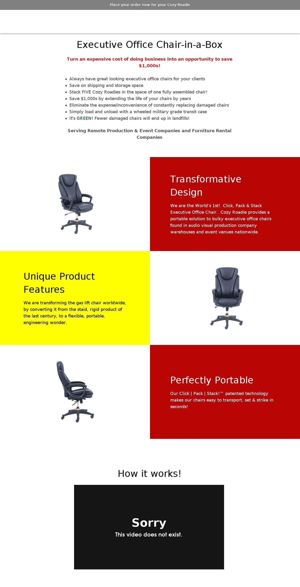 cozyroadie.com shopify website screenshot