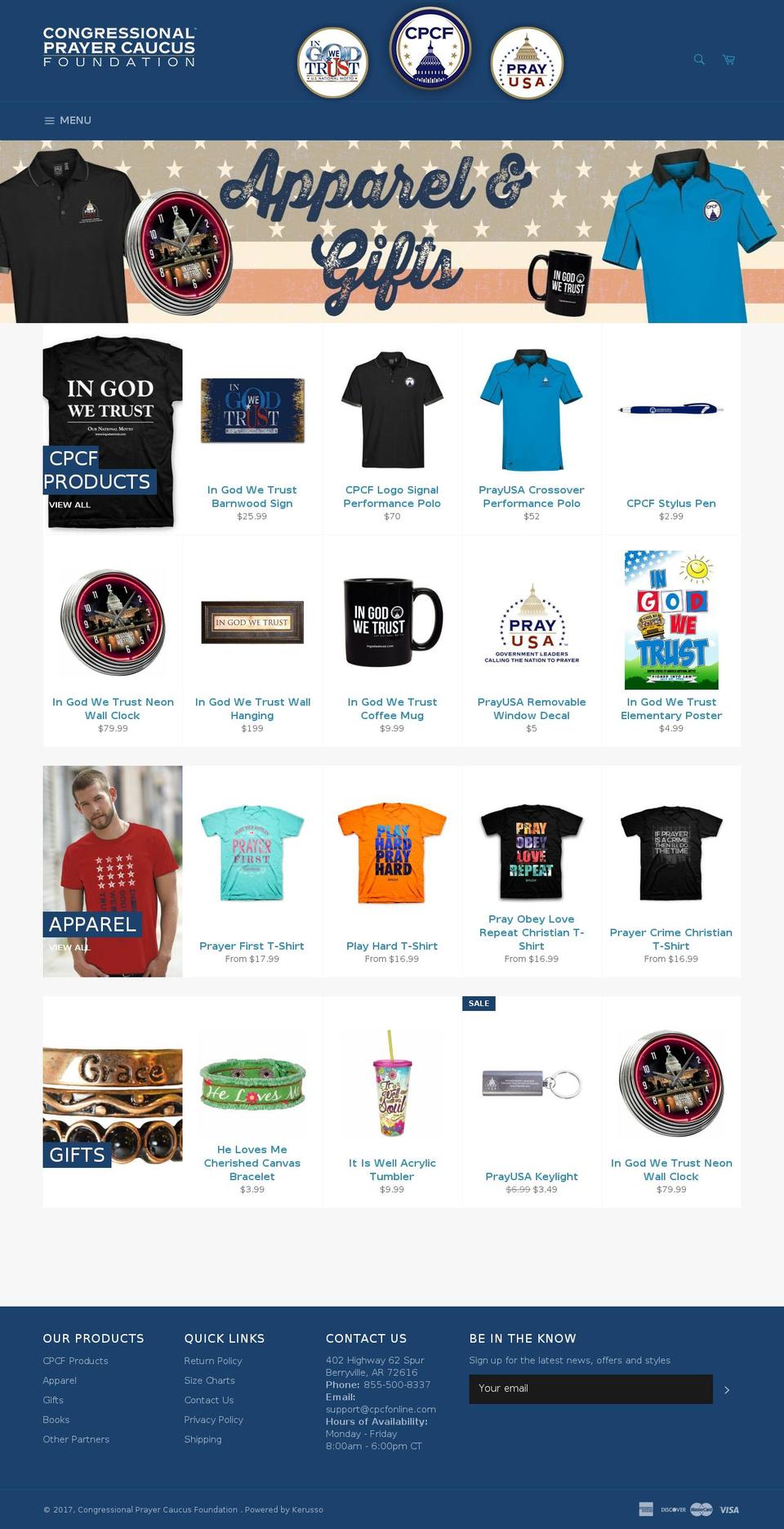 cpcfonline.com shopify website screenshot