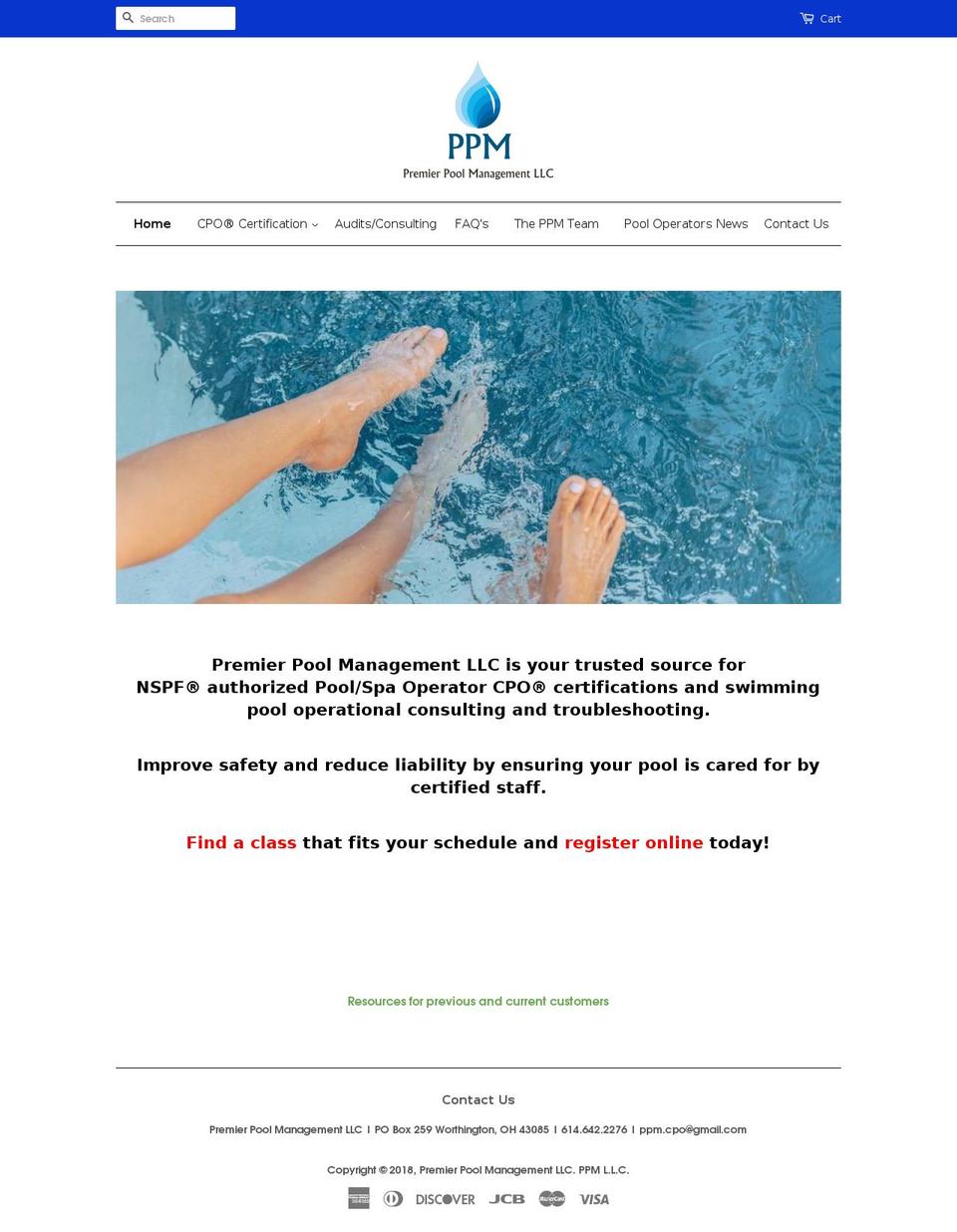 cpocourse.com — Shopify storefront screenshot
