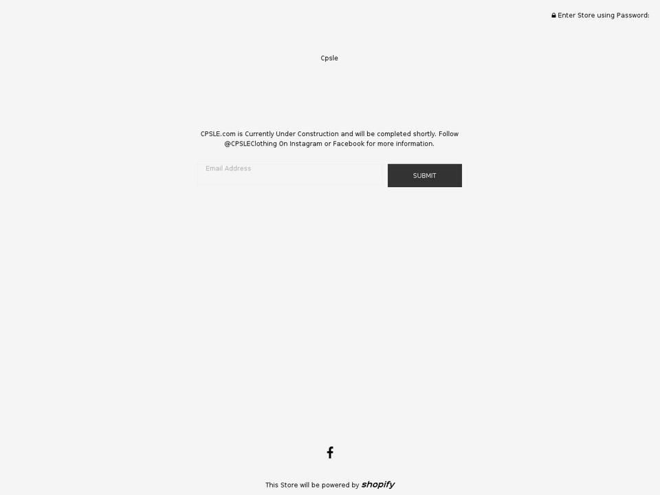 cpsle.com — Shopify storefront screenshot